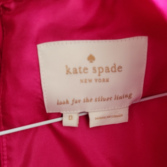 Kate Spade Pink Scalloped Dress Size 0 - Picture 6 of 8
